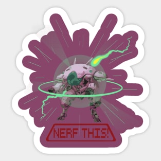 Nerf this! Sticker